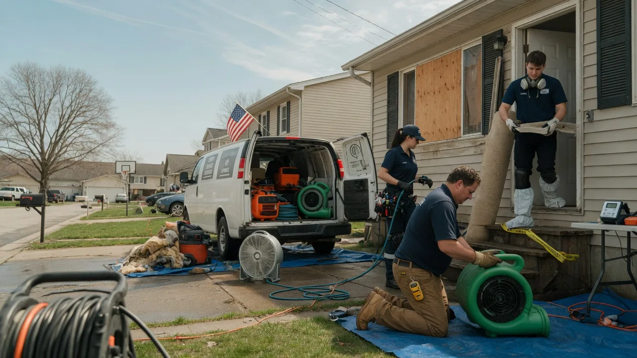 Water Damage Restoration in Falmouth, MI near me
